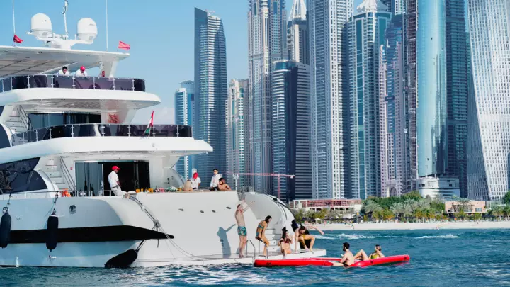 Super Yacht Rental - Sail Like Royalty! for AED 50,000