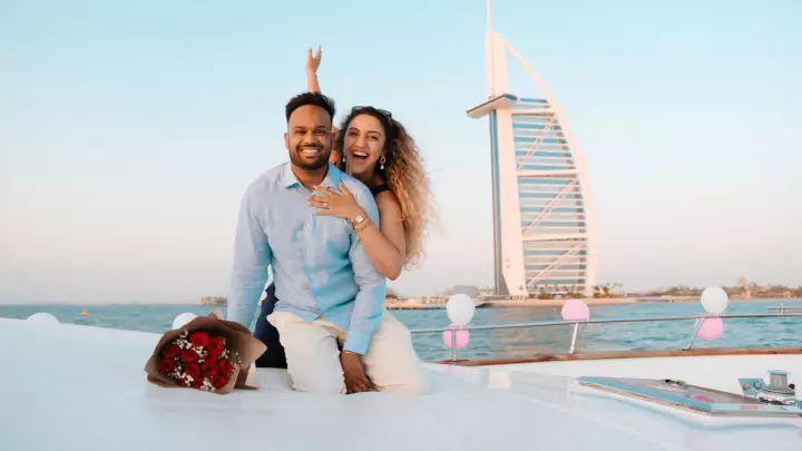 Proposal Package: Popping the Question, Sailing in Style! for AED 4,999