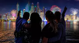 Dubai New Year's Eve - Views